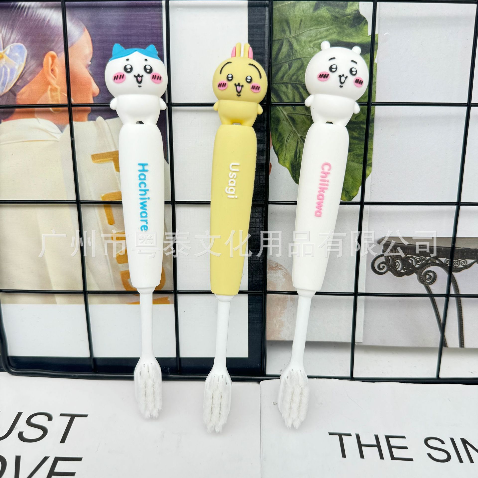Cartoon soft children's universal cute handheld toothbrush for…