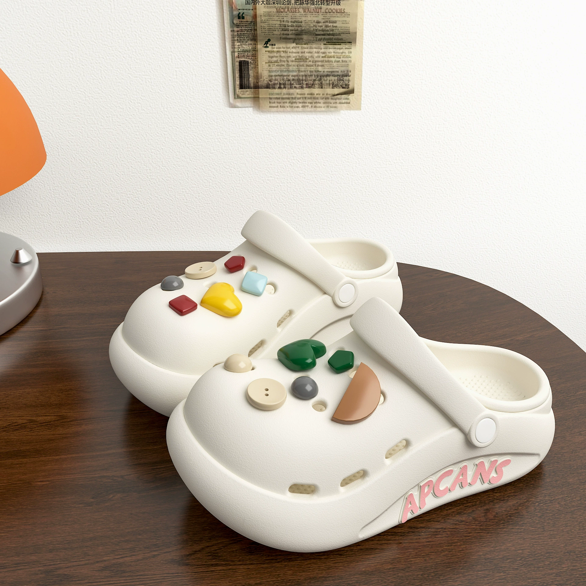 2025 новые пещерные туфли женские летние толстые подошвы увеличены