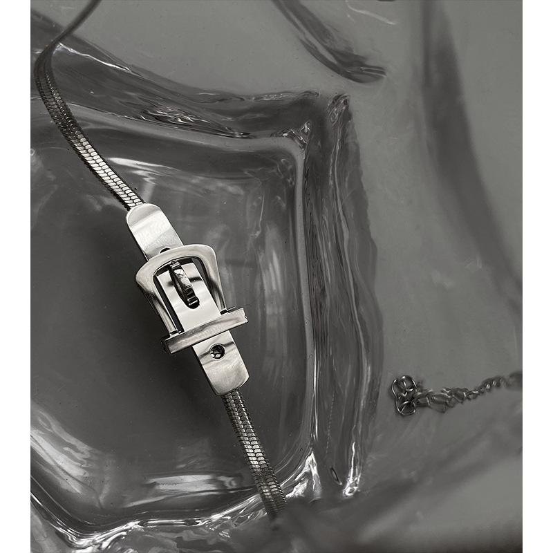 304 Stainless Steel Pendant Material Choker Classification PVD Coated Geometric 304 Stainless Steel Titanium Steel Fashion Waterproof Non Tarnish 304 Stainless Steel Choker