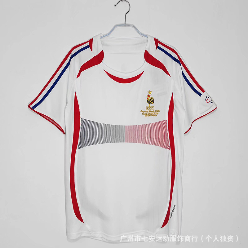 レトロサッカーユニフォーム AC フランスメインチェルシーアセナルイングランドドイツアルゼンチンサントスブラジルジャージ|undefined