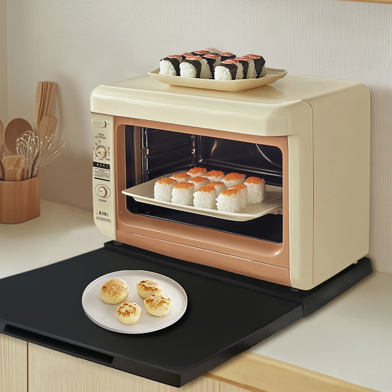 Cocina multifuncional horno de microondas estante horno arroz cocina de extracción de platos de mesa de almacenamiento multicapa en el extranjero
