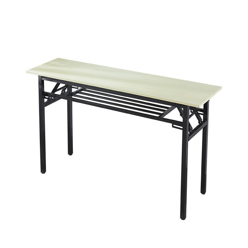 Escritorio del hogar mesa de entrenamiento mesa de comedor alquiler sala de mercado nocturno puesto de mesa dormitorio largo simple mesa plegable