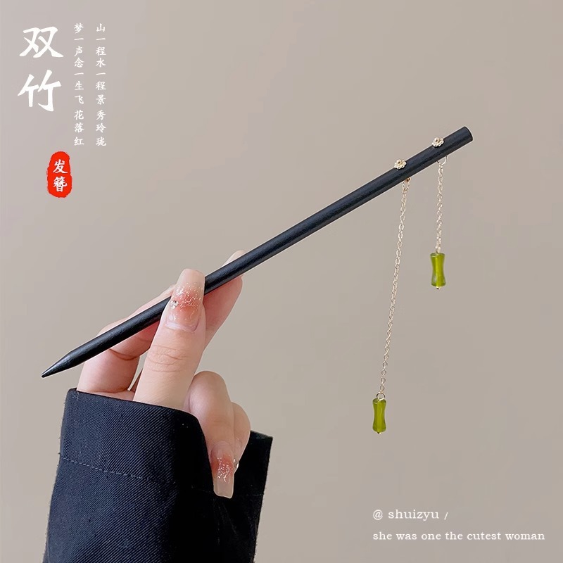 Nuevo estilo chino flange flores alfileres de cabello de alta calidad mujer cabeza trasera alfileres de cabello chino cheongsamos alfileres de cabello tocado