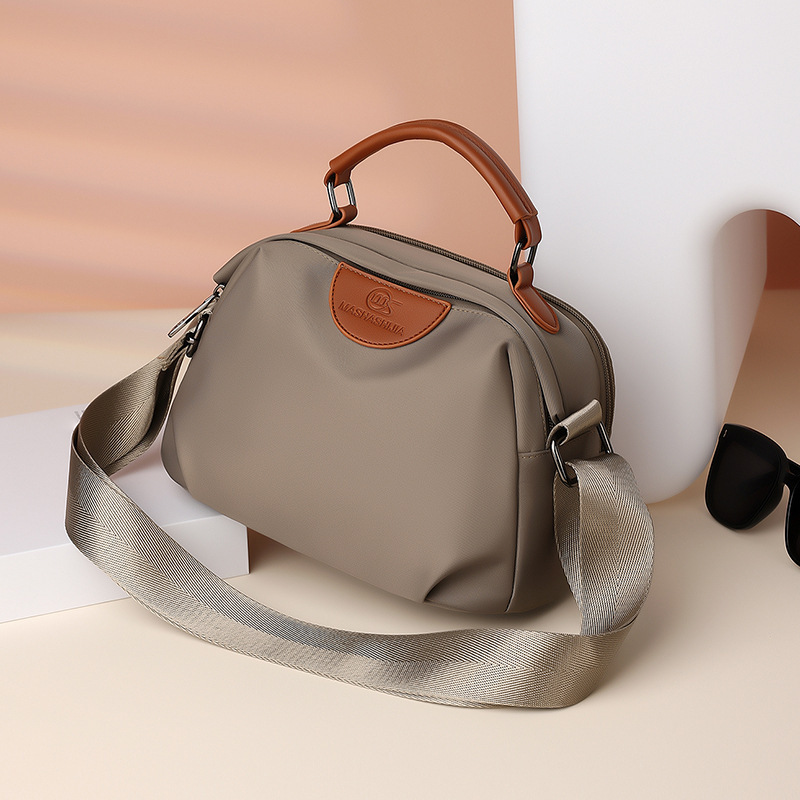 Oxford Cloth Handbag Women's New Bag Simple Lightweight Casual Multi-layer Large Capacity Shoulder Crossbody Bag high quality