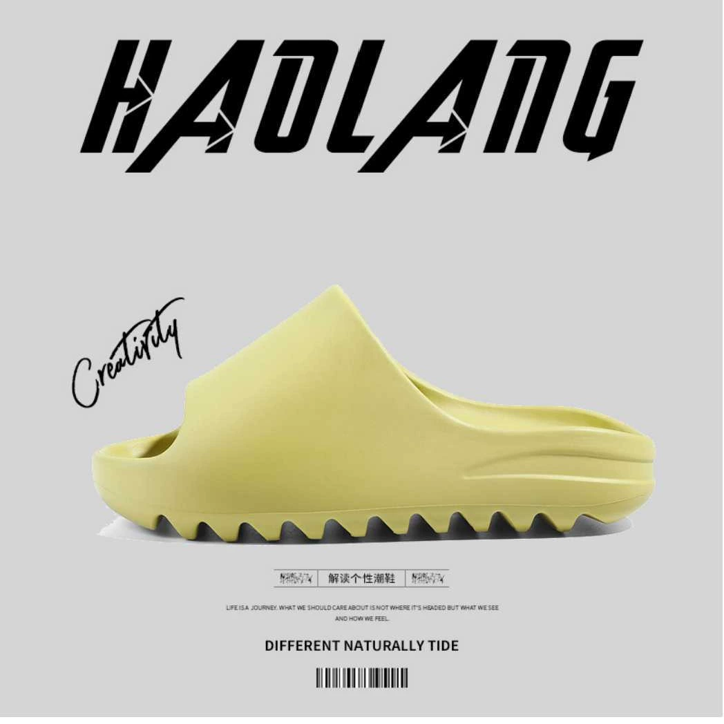 Haolang 2023 новые кокосовые тапочки летние домашние и уличные ловушки с экскрементами на толстой подошве Женская Мужская обувь для внешнеторговой пары
