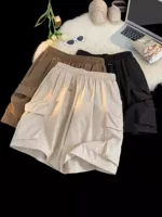 Набор Tide, летние шорты, модные брюки для отдыха, оверсайз, корейский стиль