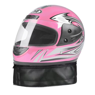 Trade Cross-Border Electric Vehicle Helmet, Electric: Motosiklet kaskı (dəbilqə) - pink-cross-border-monopoly