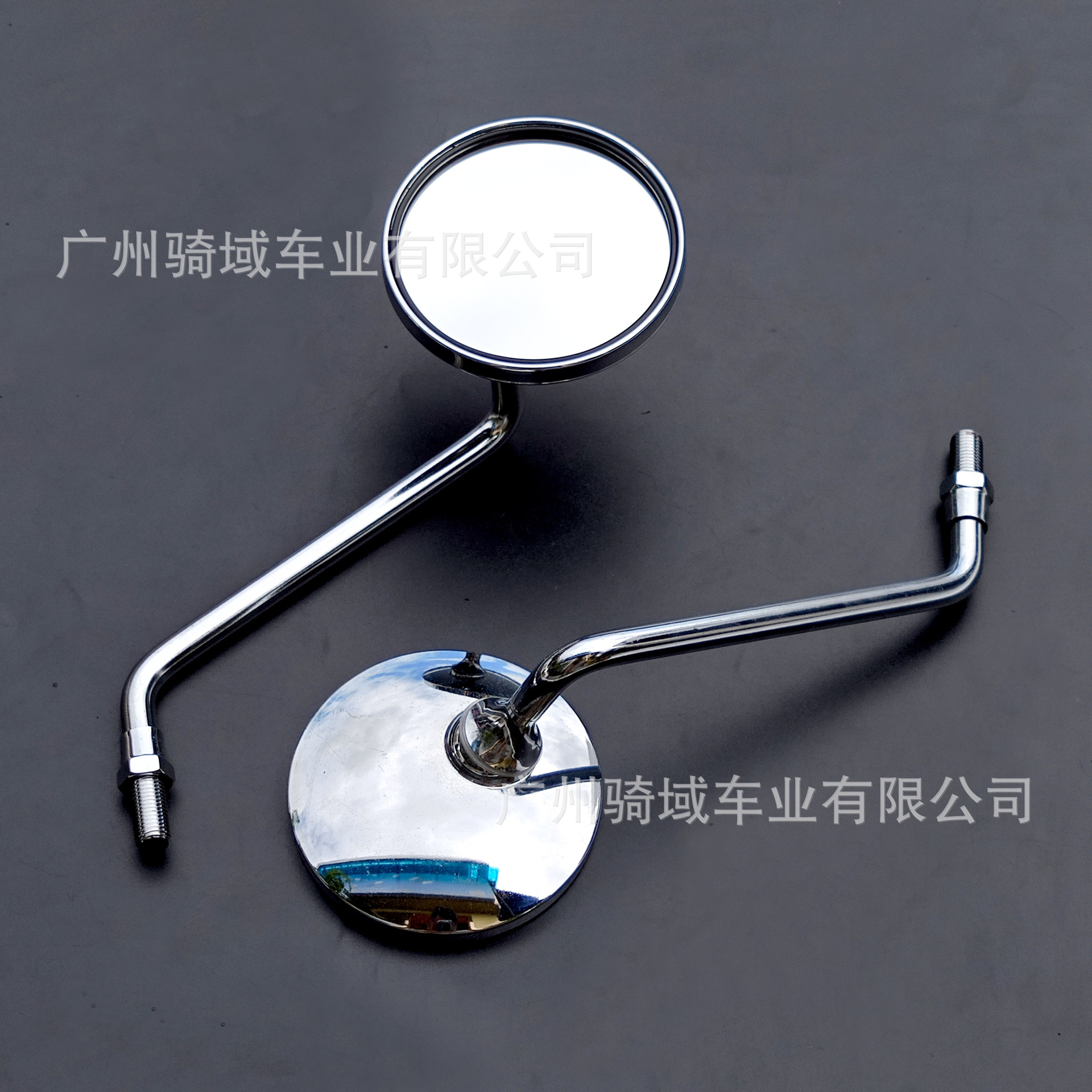 Cross-border motorcycle modification wide-angle rearview mirror, large round mirror, universal reflector for electric vehicles, reversing mirror