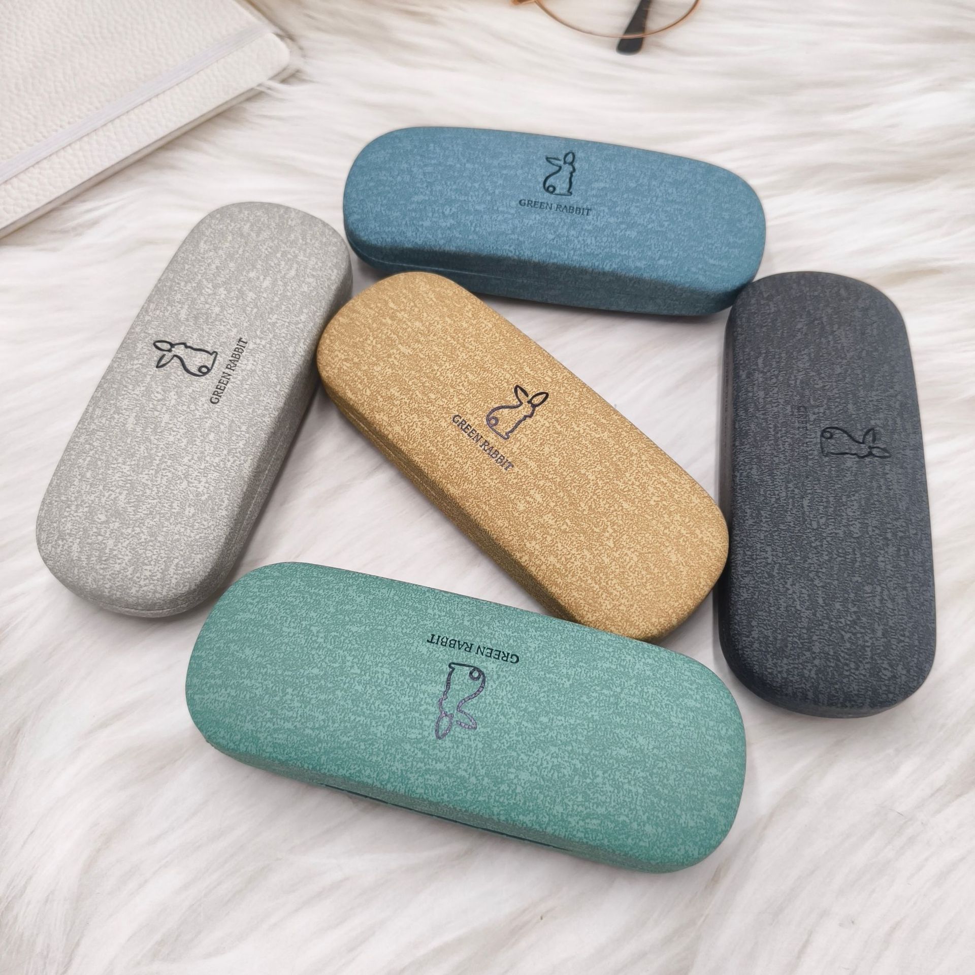 Fuente de fábrica al por mayor caja de gafas personalizada fantasía caja de gafas minimalista caja de gafas caja de almacenamiento de gafas caja de gafas sensación avanzada