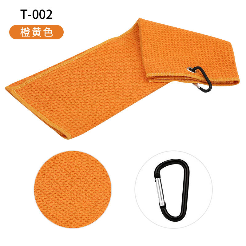 Venta caliente transfronteriza Toalla de limpieza de golf delicada Toalla de gancho trapo Club limpie fuente de fábrica de entrega de una sola pieza