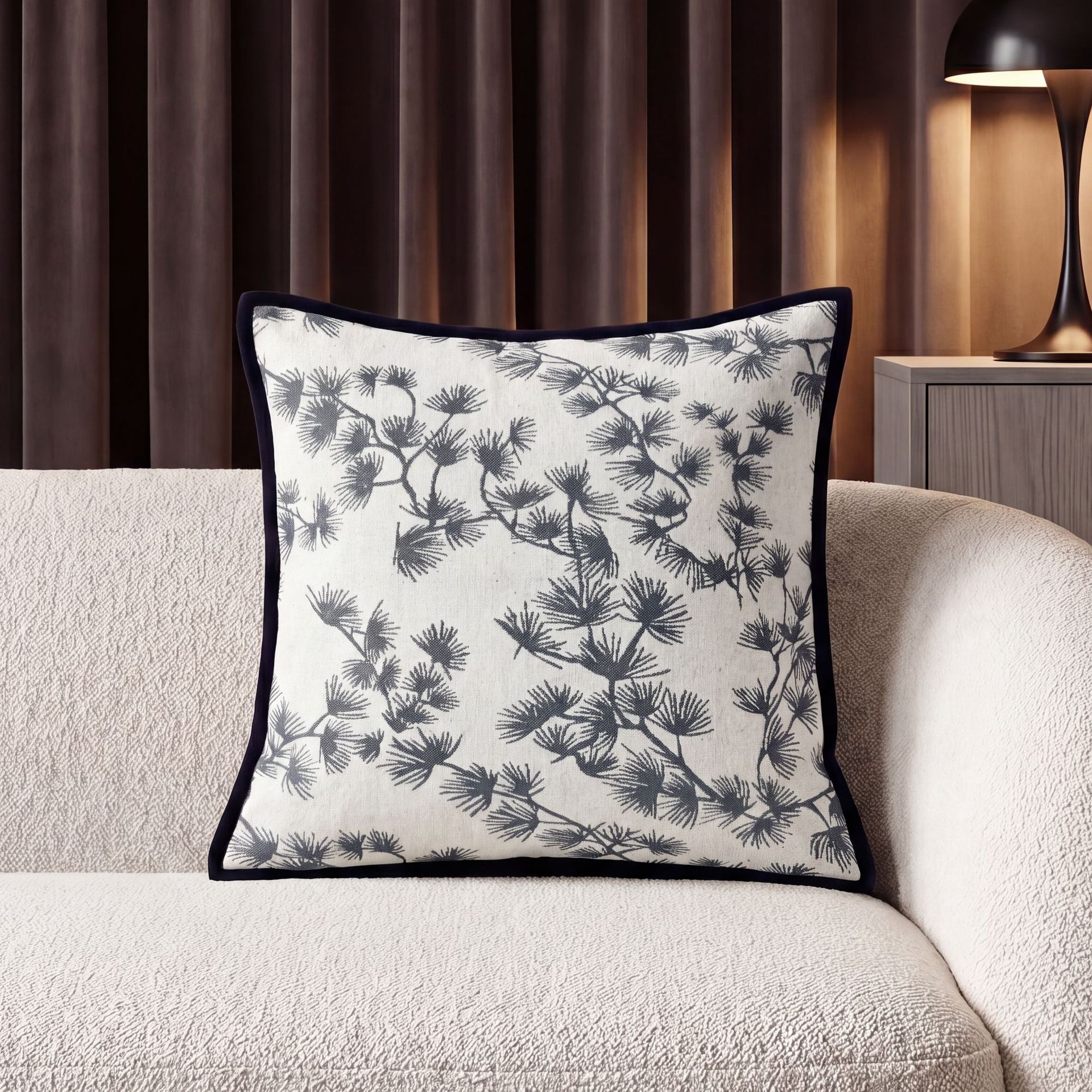 Nórdico de lujo ligero sofá almohada al por mayor almohada de sala de estar inwind jersey jacquard almohada transfronteriza un cabello