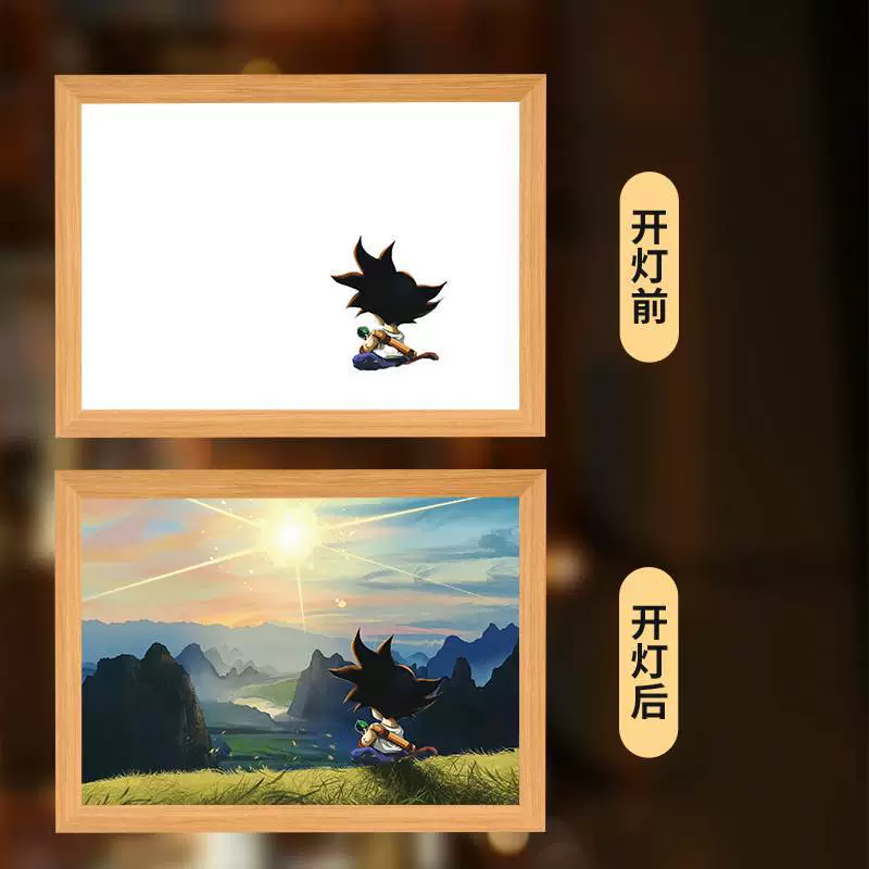Dragon Ball, lightweight creative lights for bedroom