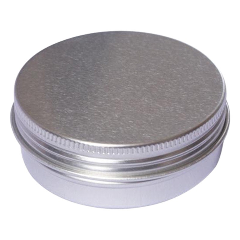 100mL caja de aluminio 100g lata de aluminio cera del pelo ungüento té caballo aceite cosméticos perla Mung frijol polvo alimentos caja de aluminio