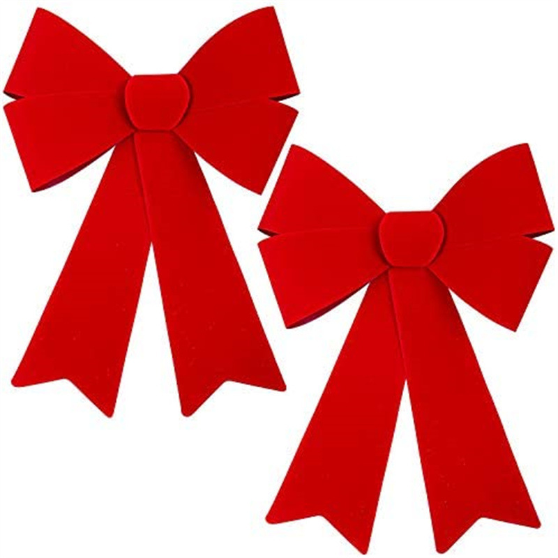 メーカーの供給源クリスマス装飾品クリスマス蝶結び樹頂結複合pvc蝶結び|undefined