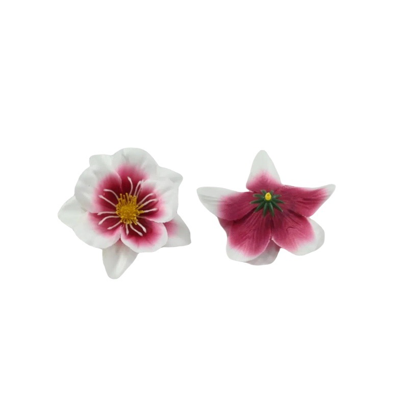 Fábrica de flores de magnolia simulada al por mayor gran precio excelente corona hecha a mano de bricolaje fondo decorativo pared de flores flores artificiales