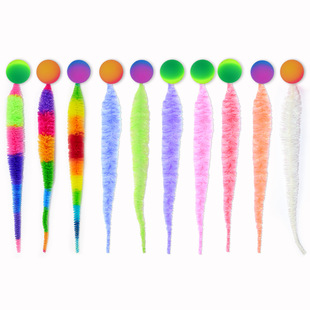 Factory direct large jump ball bouncing ball caterpillar cat stick accessories pet interactive toys