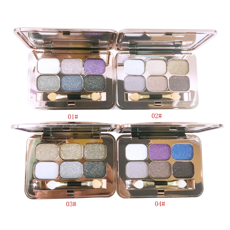MEDIY Mei Dian Red Powder Love Diamond Series 6‑цветная палетка теней для век, тени для век, палетка теней, фестивальные вспышки для оптовых продаж
