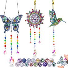 Nuevo Amazon Diamond Painting Wind Bell Colgante Diychuang Diamante Painting Wind Bell Set