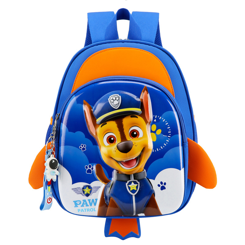 Mochila de jardín de infantes 3 - 6 años de edad Mochila para niños, mochila de cartón de dibujos animados, mochila de cáscara dura para niños y niñas