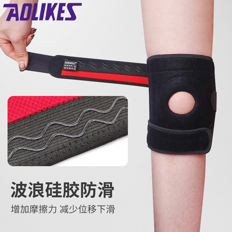 Fábrica primavera alpinismo rodilla deportes al aire libre transpirable correr rodilla montar equitación antideslizante protección suministros al por mayor