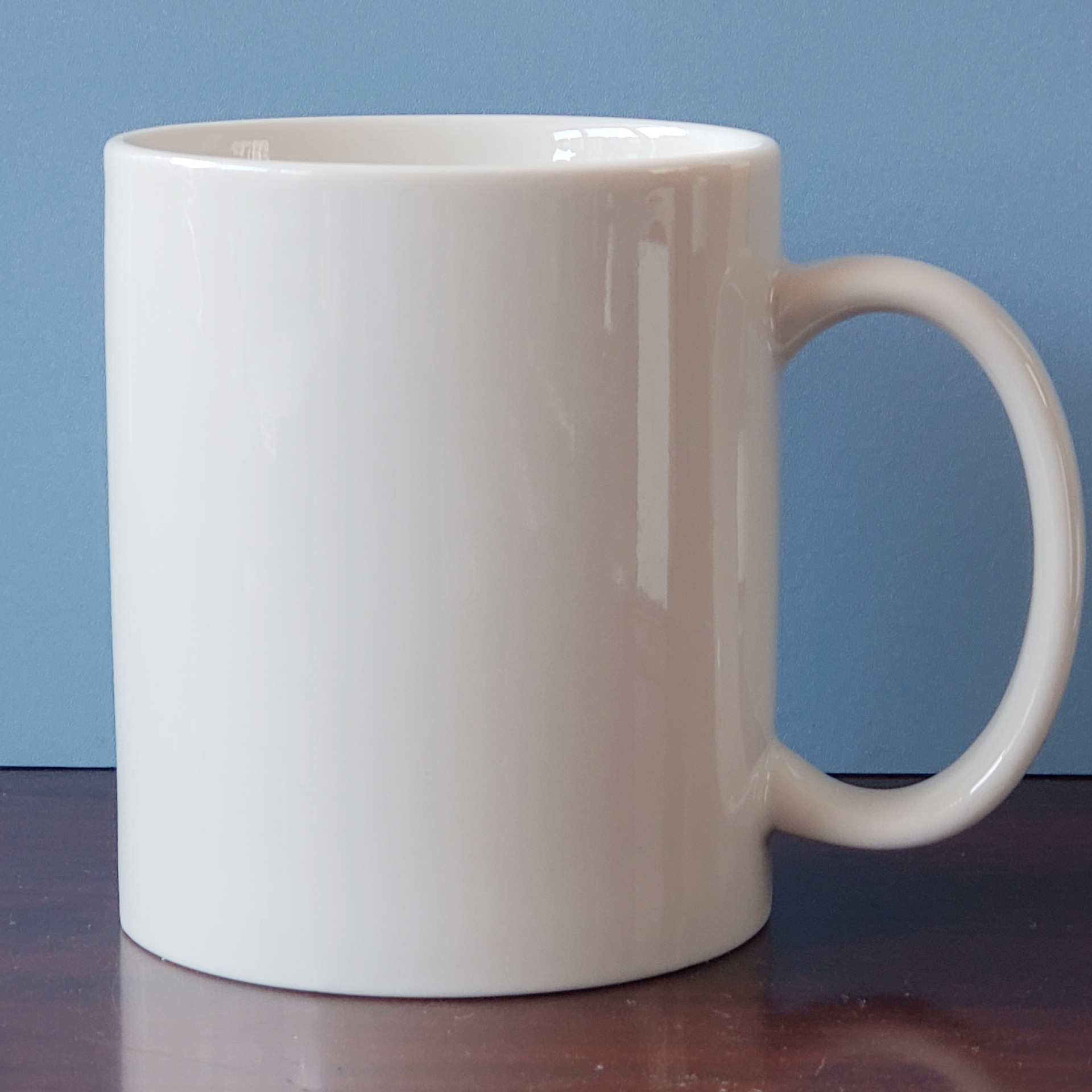 Taza de cerámica de color Taza internacional transfronteriza Patrón de marca personalizada Taza cambiante de color Logotipo personalizado Taza recta 11oz taza