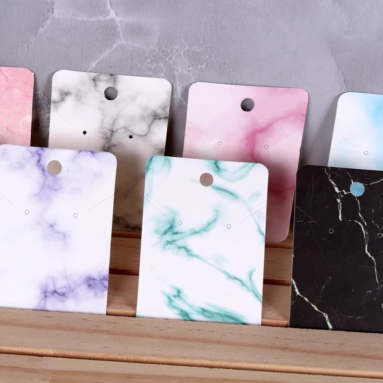 57g Weight Jewelry packaging cardboard Classification 1 Piece Quantity Party, Date Occasion Paper/Paper Material Marble Texture Pattern Simple Style Style Simple Style Marble Texture Paper/paper Jewelry Packaging Cardboard 3