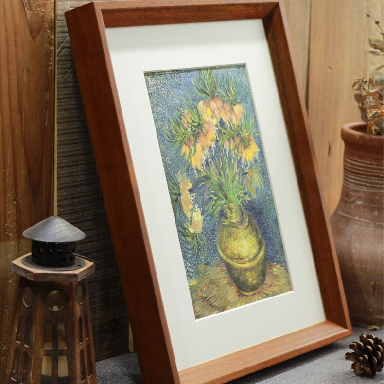 Retro large photo frame wall mounting puzzle frame 24 inch creative multi-size photo studio painting frame mounting