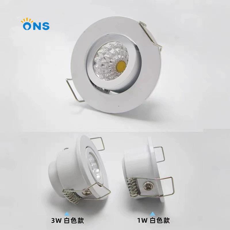 Светодиодные лампы, потолочный светильник, стойка, украшения, 1W, 3W, 35 мм