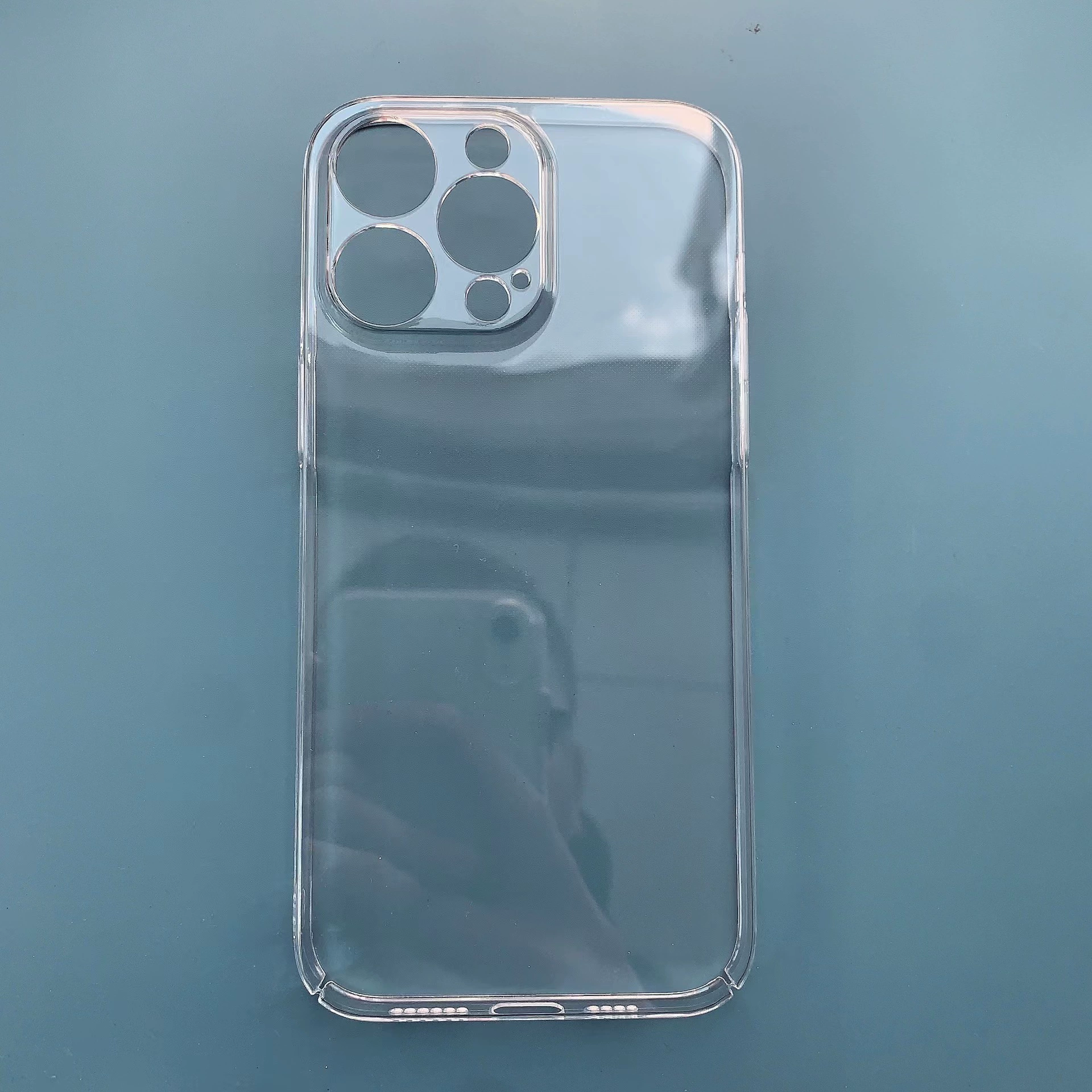 Чехол для телефона (Apple iPhone 17 / 17 Pro / 17 Pro Max совместим), жесткий глянцевый акрил, прозрачный против пожелтения