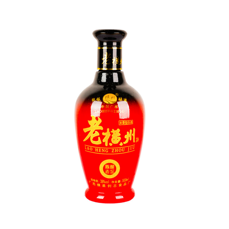 广西米酒白酒低度白酒米香型2016珍藏横州米酒38度瓶装纯粮食酒水