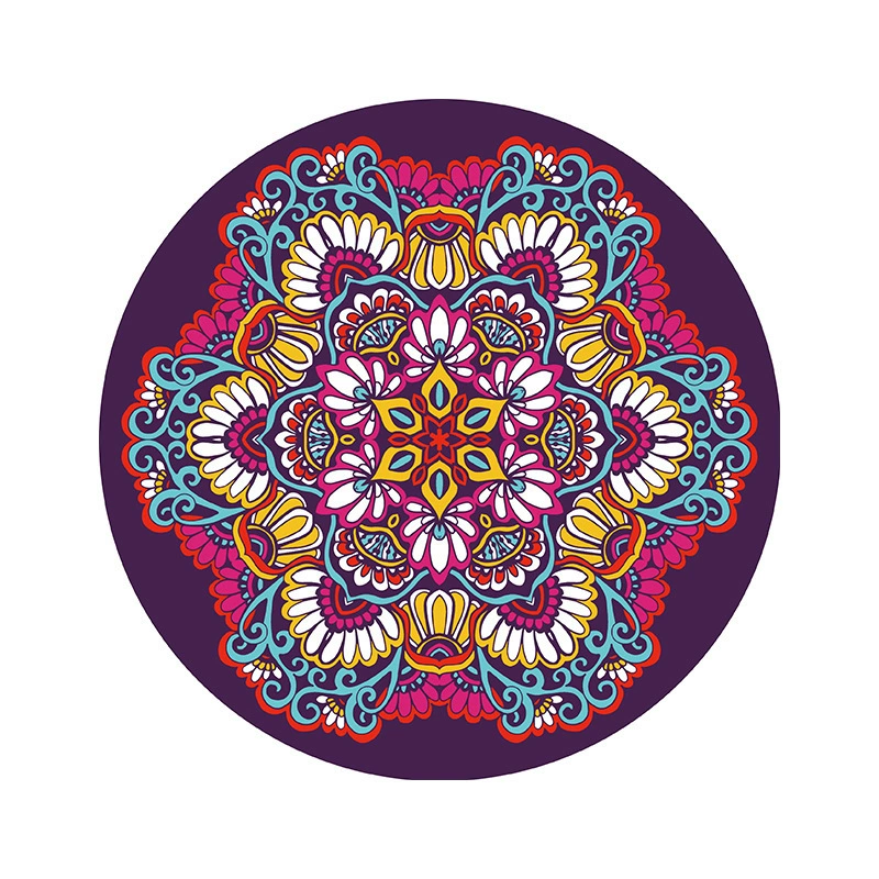 Кросс-бордер мандала подставка цвет диатомовая глина дно держит круглая тарелка для обеда противопожарная подкладка оптовая продажа