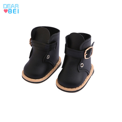 Cross-border 18-inch American girl doll shoes accessories dress-up doll leather shoes 45 cm doll shoes wholesale