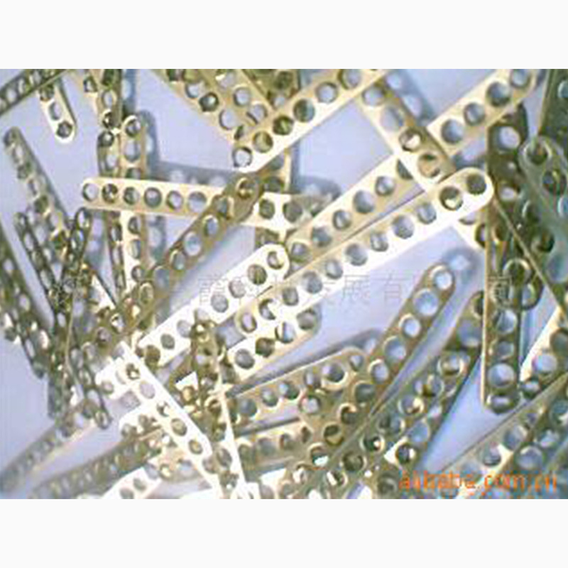 供应定制铜片 smt,单排,11孔,SMT接料铜扣,接料连接件,接料带铜扣