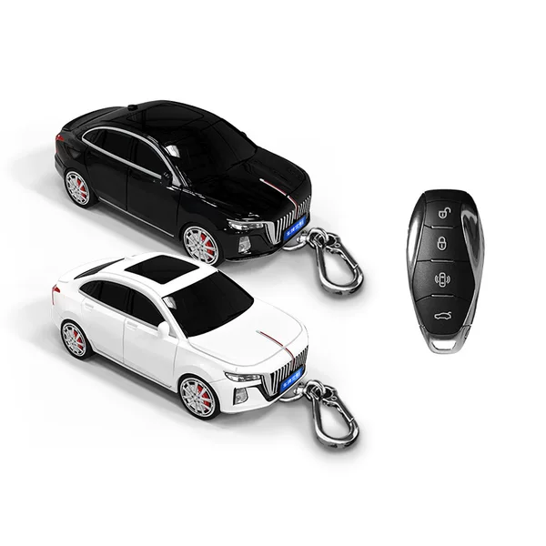 Suitable for Hongqi H5 key set Zhiling bird car model key plastic protective case with light creative gift