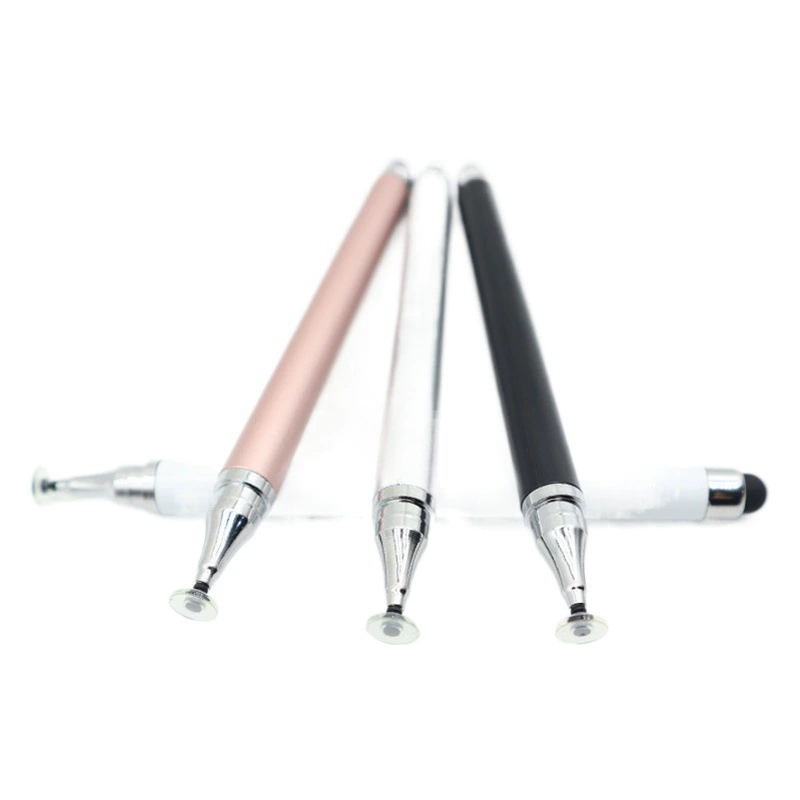 Стилус-карандаш 2-в-1 из проводящей ткани для iPad и мобильных телефонов, для видеомонтажа, емкостной, для письма и рисования