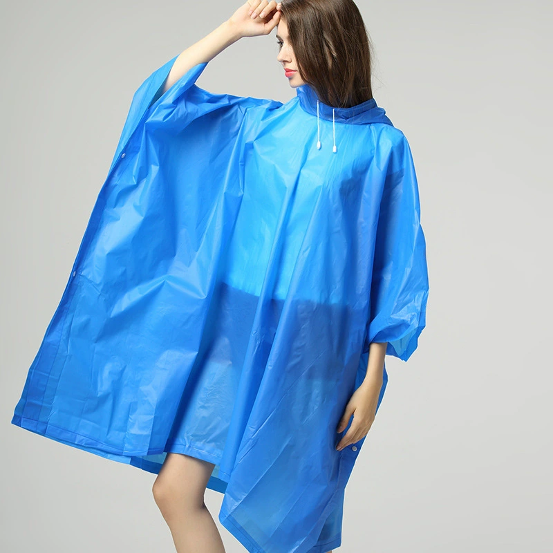 Fashionable travel raincoat, increased thickness