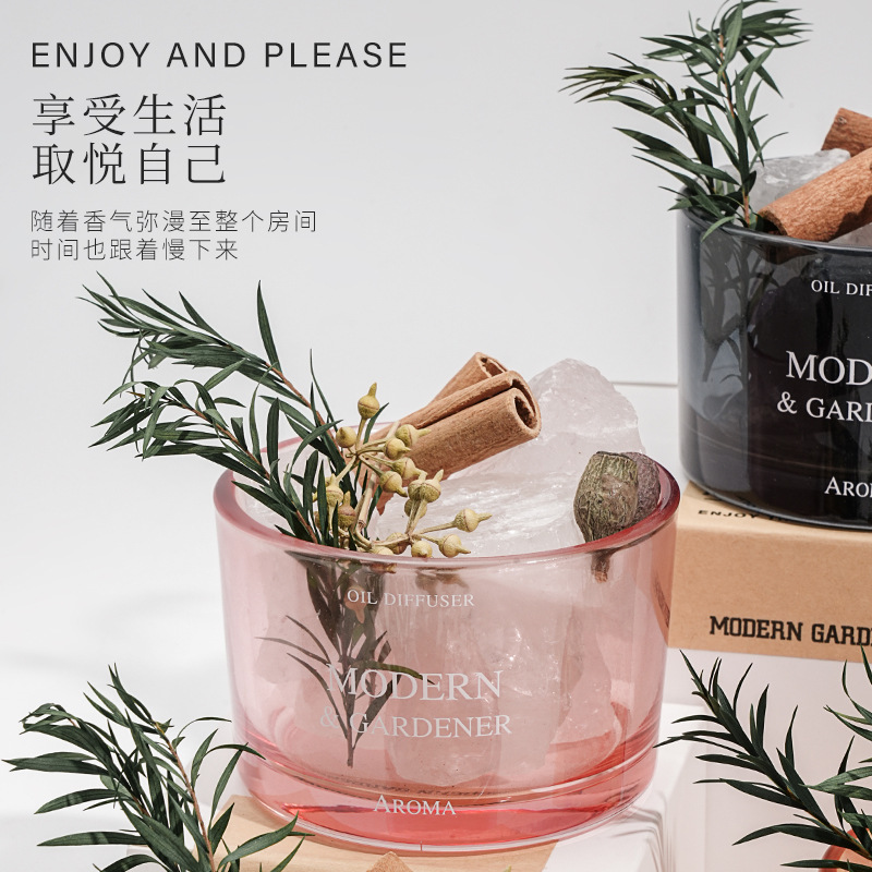 無火香薫拡香石香薫石晶石香薫精油家庭用室内無火薫香部屋寝室置物|undefined