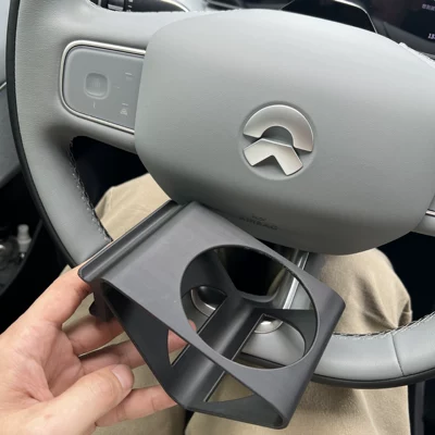 Car cup holder/beverage holder cup holder, in-car cold drink cup - 3d-printed-black