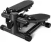 Black floor lighting, stepper