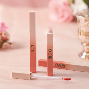 Oem Cross-Border Oem New Lip Glaze Lip Mud Velvet Matte Matte Makeup Whitening Not Easy to Stick to the Cup Makeup