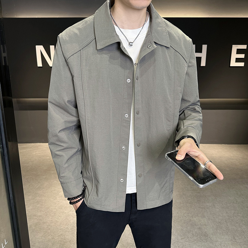 2026 Autumn New Fashion Niche Versatile Trendy Avant-garde Stylish Comfortable Breathable Designer Casual Men's Wear 2026 Autumn New Fashion Niche Versatile Trendy Avant-garde Stylish Comfortable Breathable Designer Casual Men's Wear