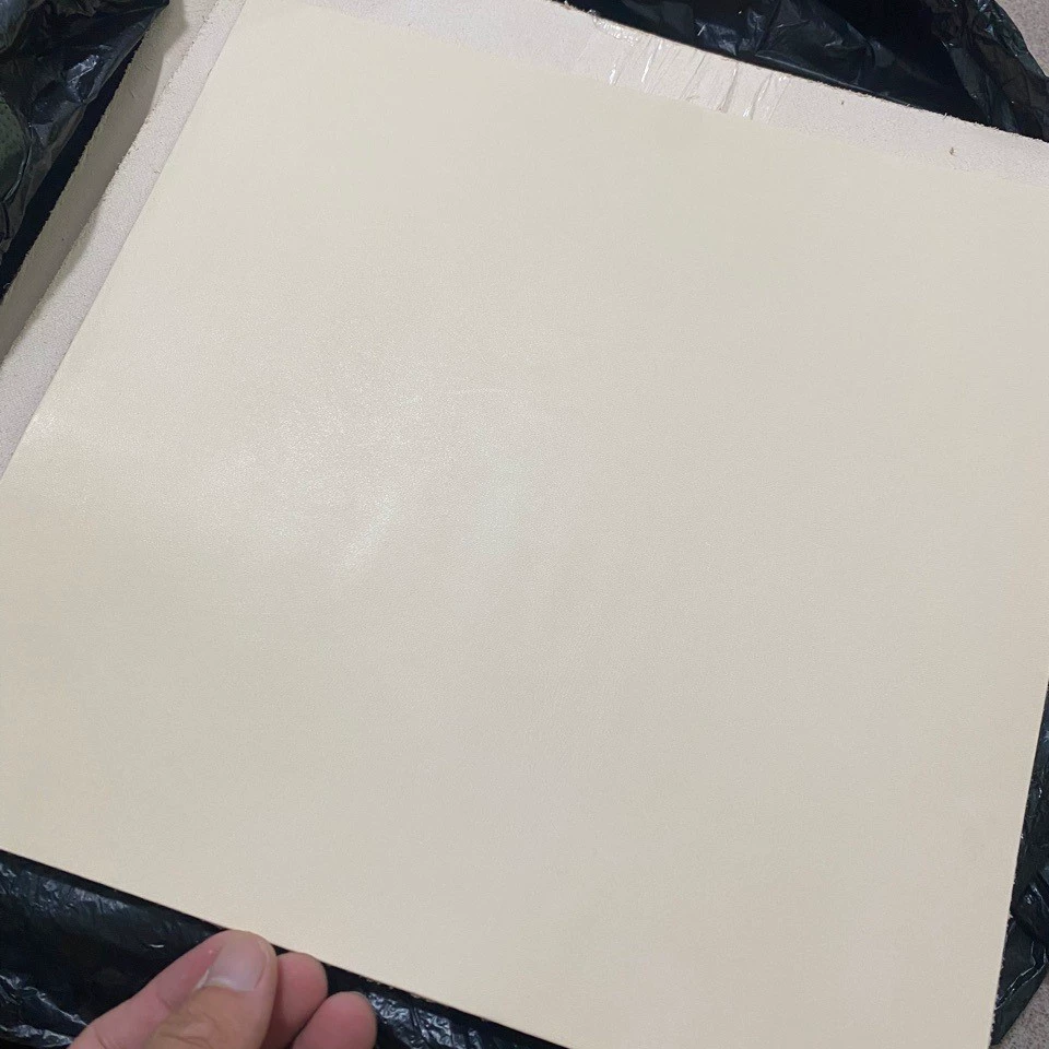 Кора ягненка Кожа растительного дубления Кожаный блок Головка Слой воловьей кожи Кожа ручной работы DIY Кожа резная кора штукатурка Кора для продажи