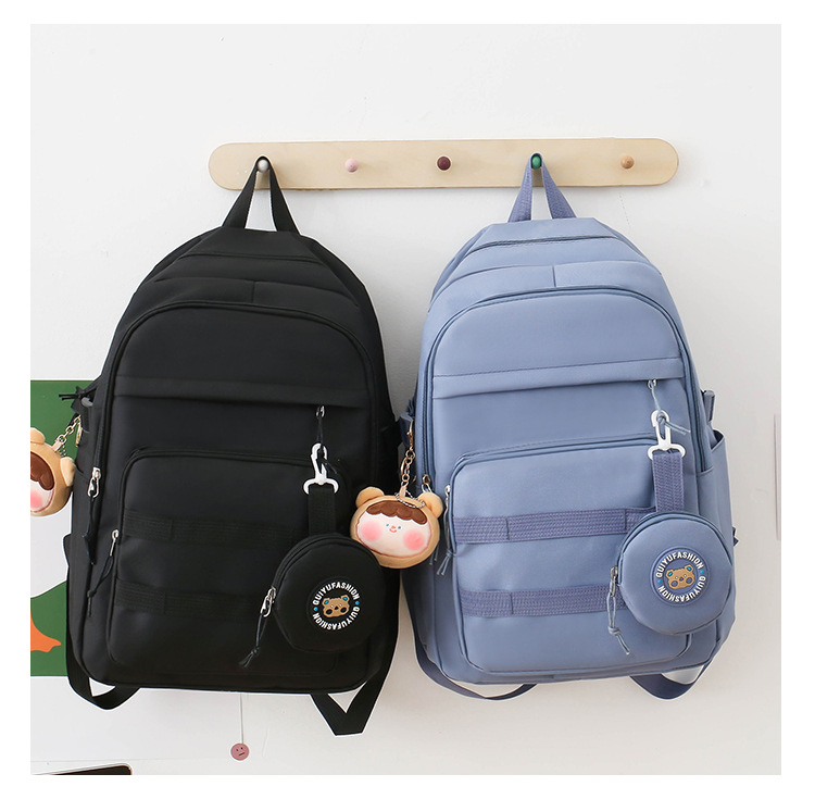 Zaini per bambini, estate, nuova stagione scolastica, zaino per studenti della scuola primaria di 3a e 4a elementare, stile coreano, semplice, grande capacità, borsa casual in tela_voghion.com
