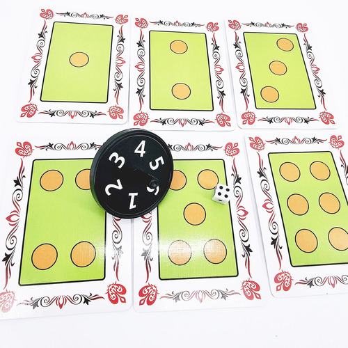 G0523 Gyro Prophecy with Identification Card King Magic Magic Props Manufacturer Wholesale Children's Toys