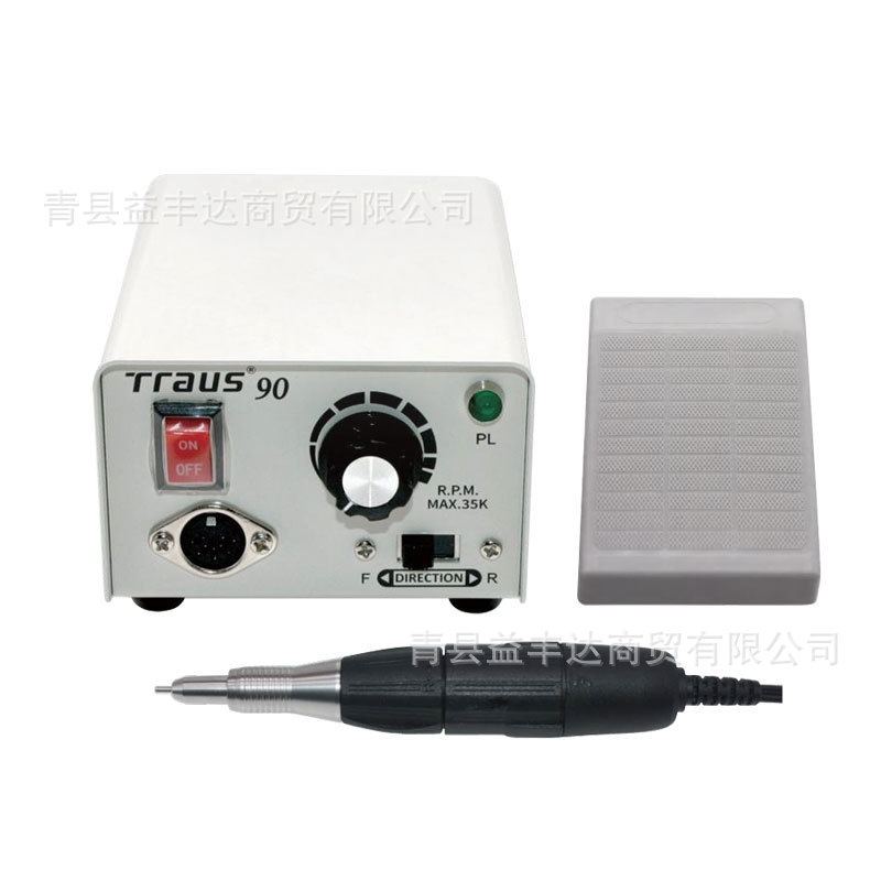 TRAUS电动打磨机90小电磨美甲玉石抛光 打磨机