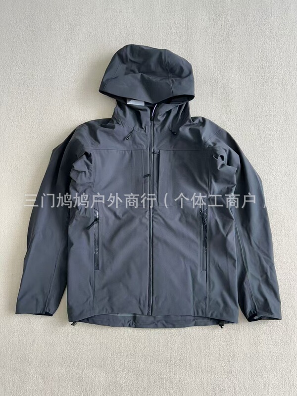 【有灵魂】台州鸟家伽马mx hoody软壳加绒户外透气连帽冲锋衣压胶|undefined
