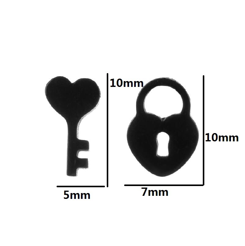 1 Pair Simple Style Apple Stainless Steel Irregular Ear Studs display picture 1