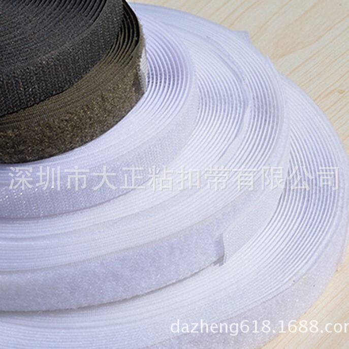 Manufacturer Supplies Velcro, Flame-Retardant Velcro Fasteners, Eco-Friendly Waterproof and Wear-Resistant Adhesive-Backed Self-Adhesive Tape