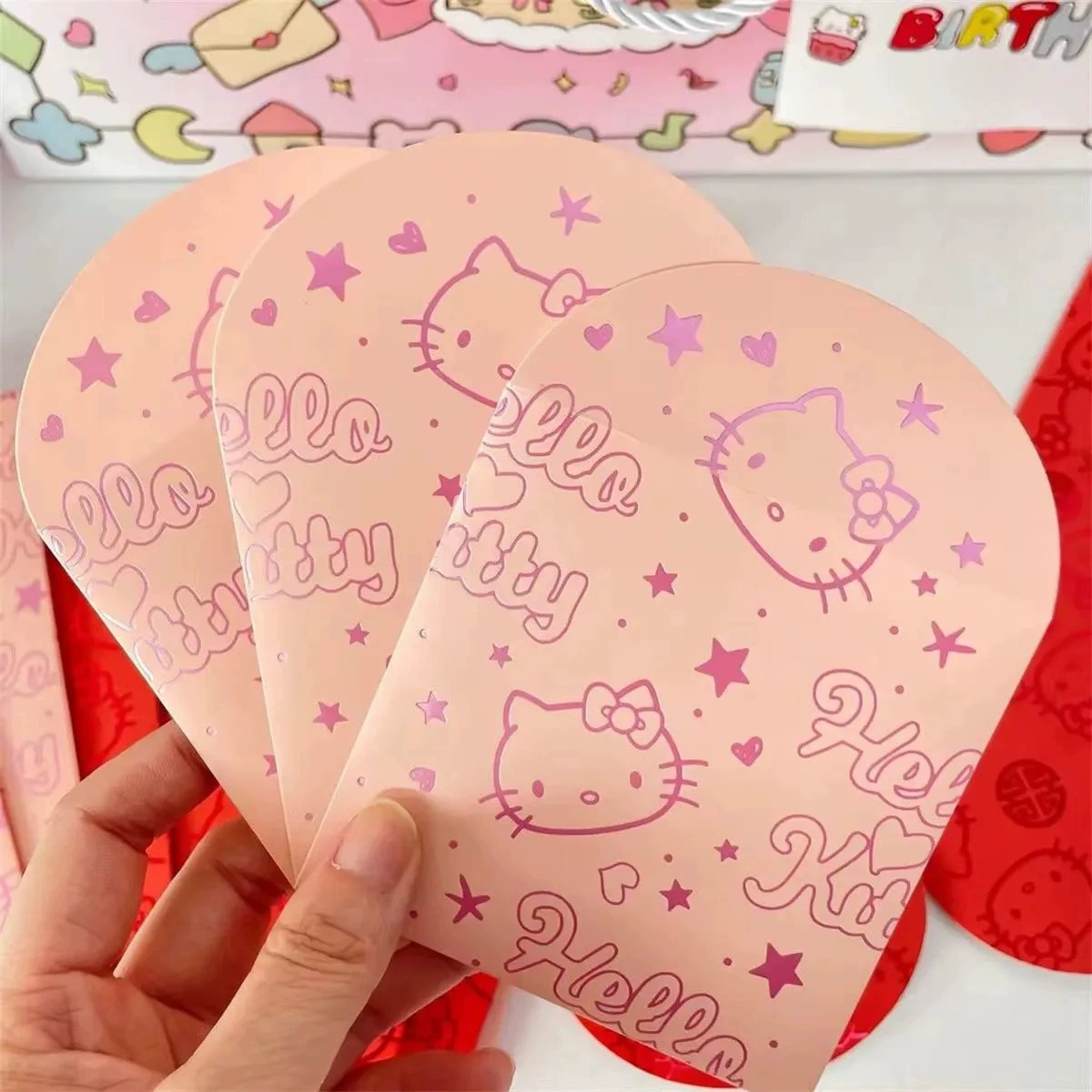 Hello Kitty, capacious cartoon bag