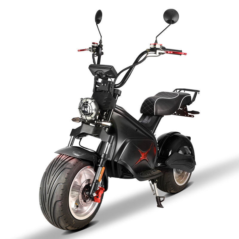 Eec Dot Adult Scooter Two-Wheeled Motorcycle Harley Electric Vehicle X17 Cross-Border Overseas Warehouse Direct Delivery